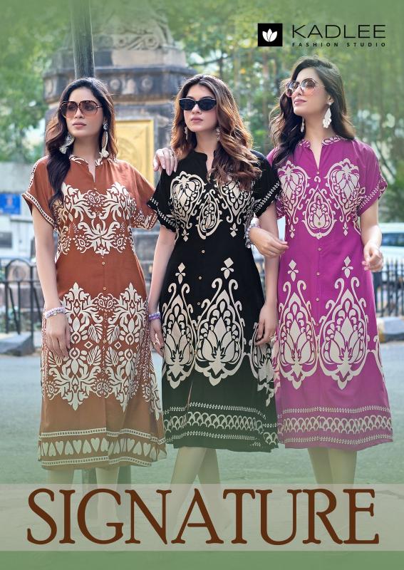 Kadlee signeture wholesale suppliers of kurtis